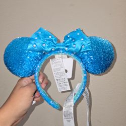 Brand New Disney blue ears $15