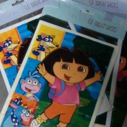Dora The Explorer Party Bags 5 Pks 8