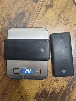 2x Anker 313 Power Banks — Flight Safe