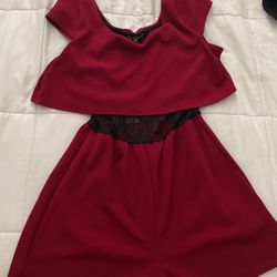 CR Red romper 