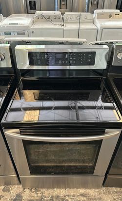 LG Stainless Electric Range SmoothTop