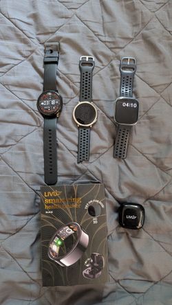 Amazfit Active 2, Bip 6, Callie Smart watch, Smart Ring Bundle