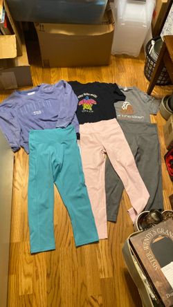 Girl clothes, size S (6-8), 6 pcs