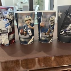 Dallas Cowboys Collection Cups - 4 In 3D 