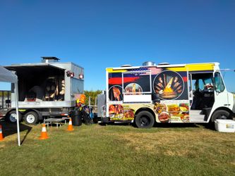Food Truck With Smoker Trailer