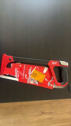 High-Tension Hack Saw with 12 in. 24 TPI Bi-Metal Blade and Blade Storage