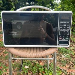 White Microwave