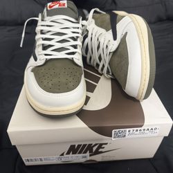 Jordan 1 Low Travis Scott Medium Olive 