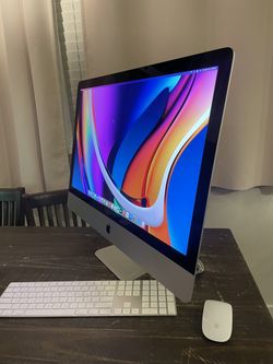 2020 Apple iMac Big 27-inch 5K Retina display 3.1ghz 6 Core i5 Intel 16gb Ram 256gb Ssd.