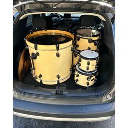 Drum Set 8 Piece PDP 805 Series Cream (SHELLS and TOM MOUNTS ONLY)