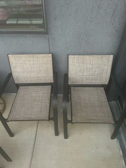 Patio chairs