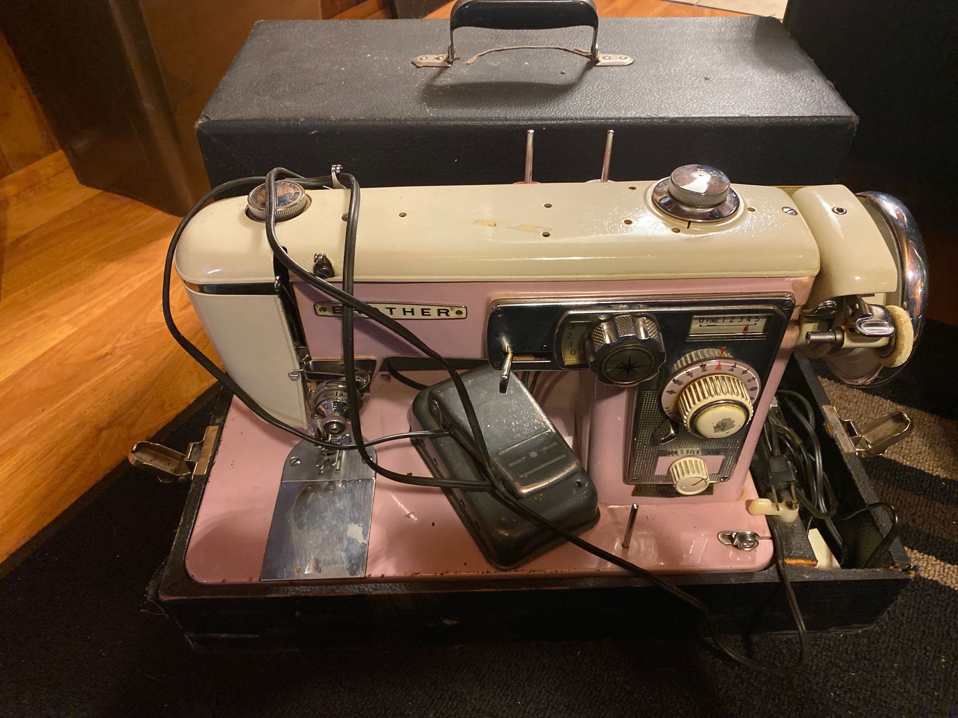 Old sewing machine .brother model 210