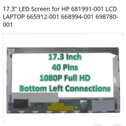 Laptop Replacement Screen 17.3"