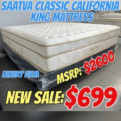SAATVA CLASSIC CALIFORNIA KING MATTRESS