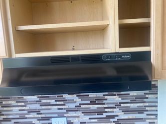 NuTone Under-Cabinet Range Hood Black