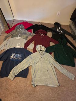 Women hoodie, shirt lot size M/L