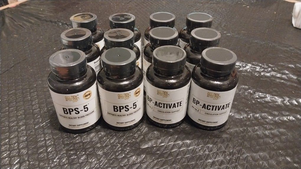 GOLDEN AFTER 50 Blood Pressure Vitamins NEW!! BETTER PRICE