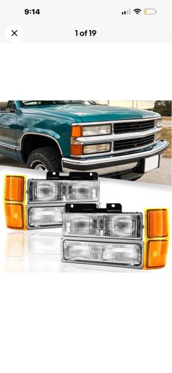 Chevy pu Tahoe suburban combo headlights