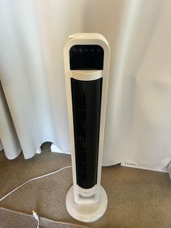 Hot? A little used, stored in the garage, OmniBreeze Tower Fan with Oscillation, no remote available