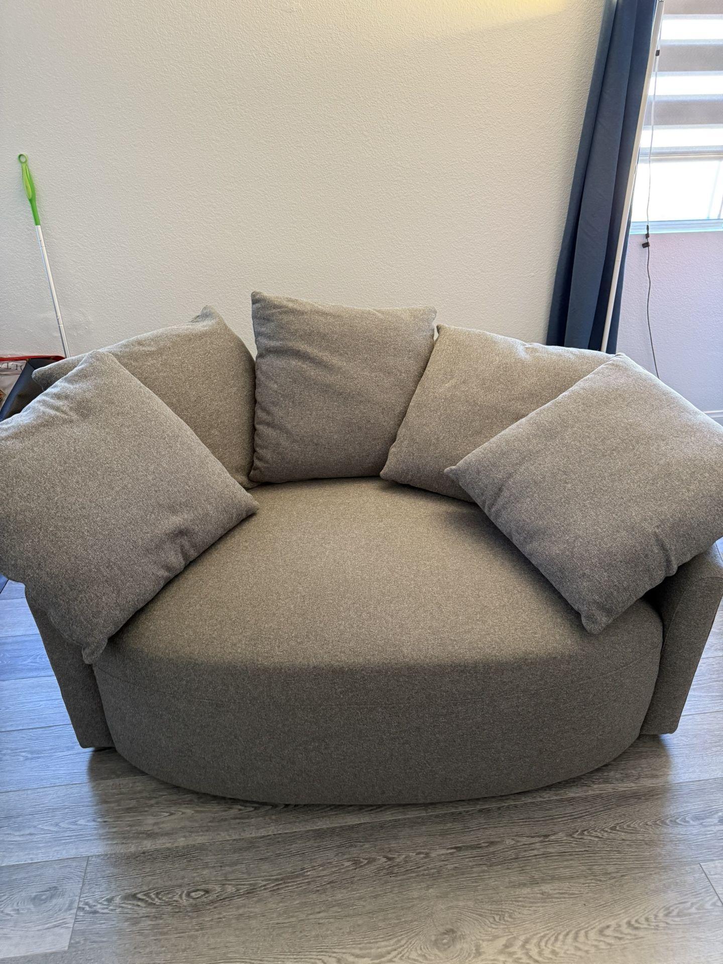 Oversized Swivel Chaise Couch