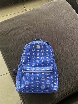 MCM BACKPACK BLUE