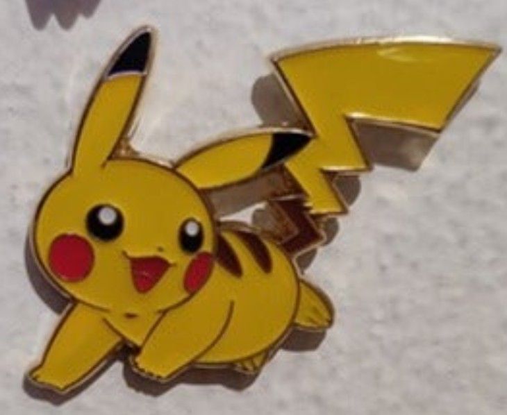 Official Pokemon Pikachu (Running) Enamel Pin