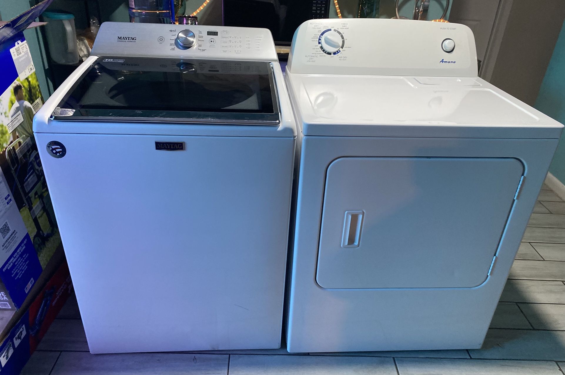 π¦π Maytag Washer High Efficiency π Amana Electric Dryer β‘οΈππ Big Capacity π