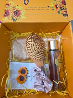 Sunflower Self-Care Gift Box Set