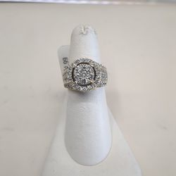 10k Gold Diamond Ring 10.3 Grams Size 7 Layaway Available 10% Down If You Are Interested Please Ask For Maribel Thank You 
