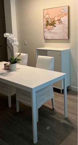 Dinning table with two Chairs