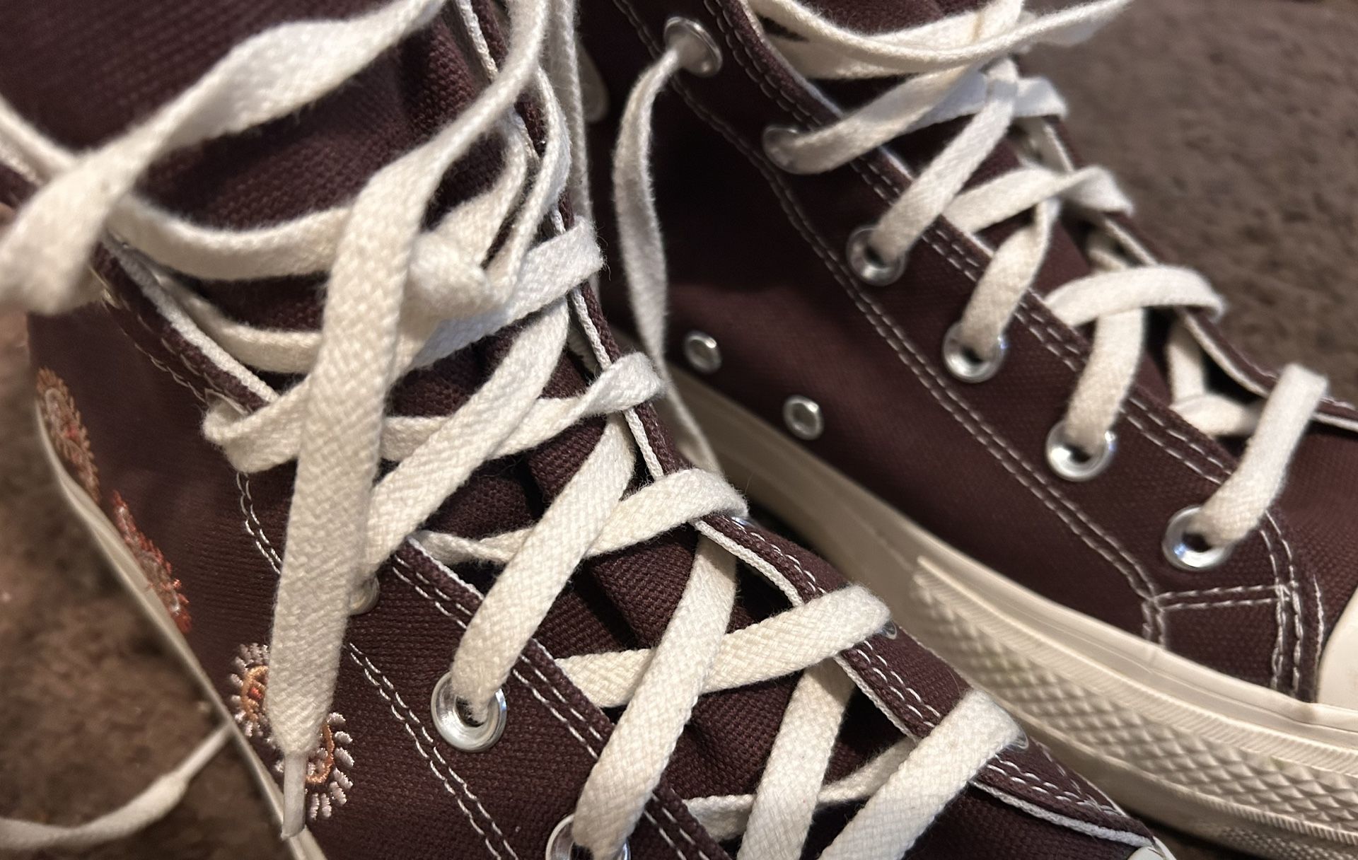 Brown Converses