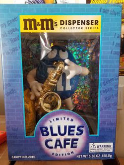 M&M candy dispenser saxophone