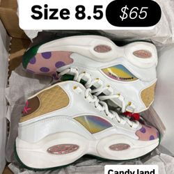 Iverson Reebok Size 8.5