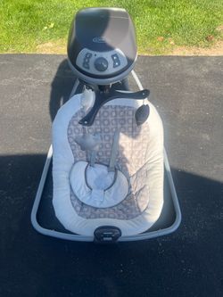 Baby swing and rocker