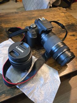 Canon - EOS Rebel T7 DSLR (2 Lens)