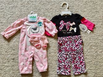 NEW newborn baby girl outfit sets
