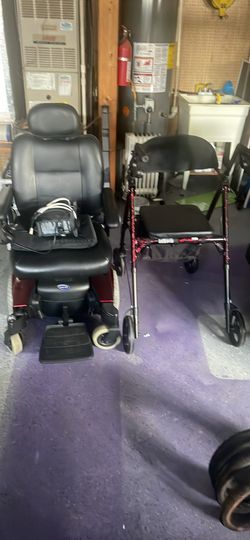 Power chair and charger plus walker