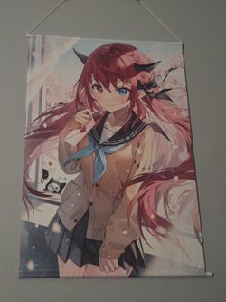 IRyS Hololive Wall Scroll