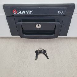 Sentry 1100 Fireproof Portable Safe With 2 Keys