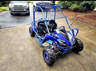Blue Off-Road Go-Kart Dune Buggy