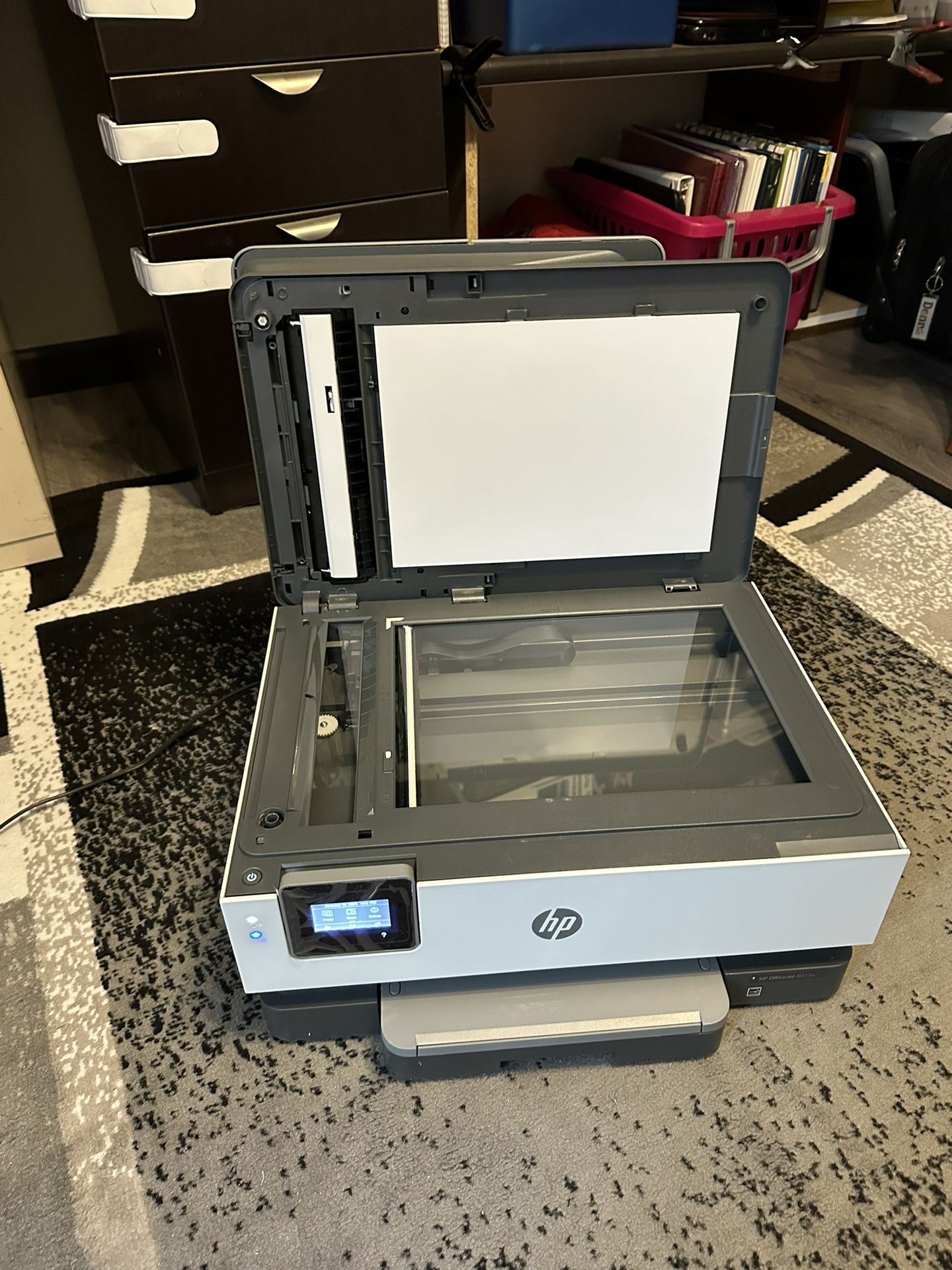 HP Officejet 8015e Printer Powers On NEW $50