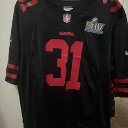 San Francisco 49ers Raheem Mostert Super Bowl LIV jersey
