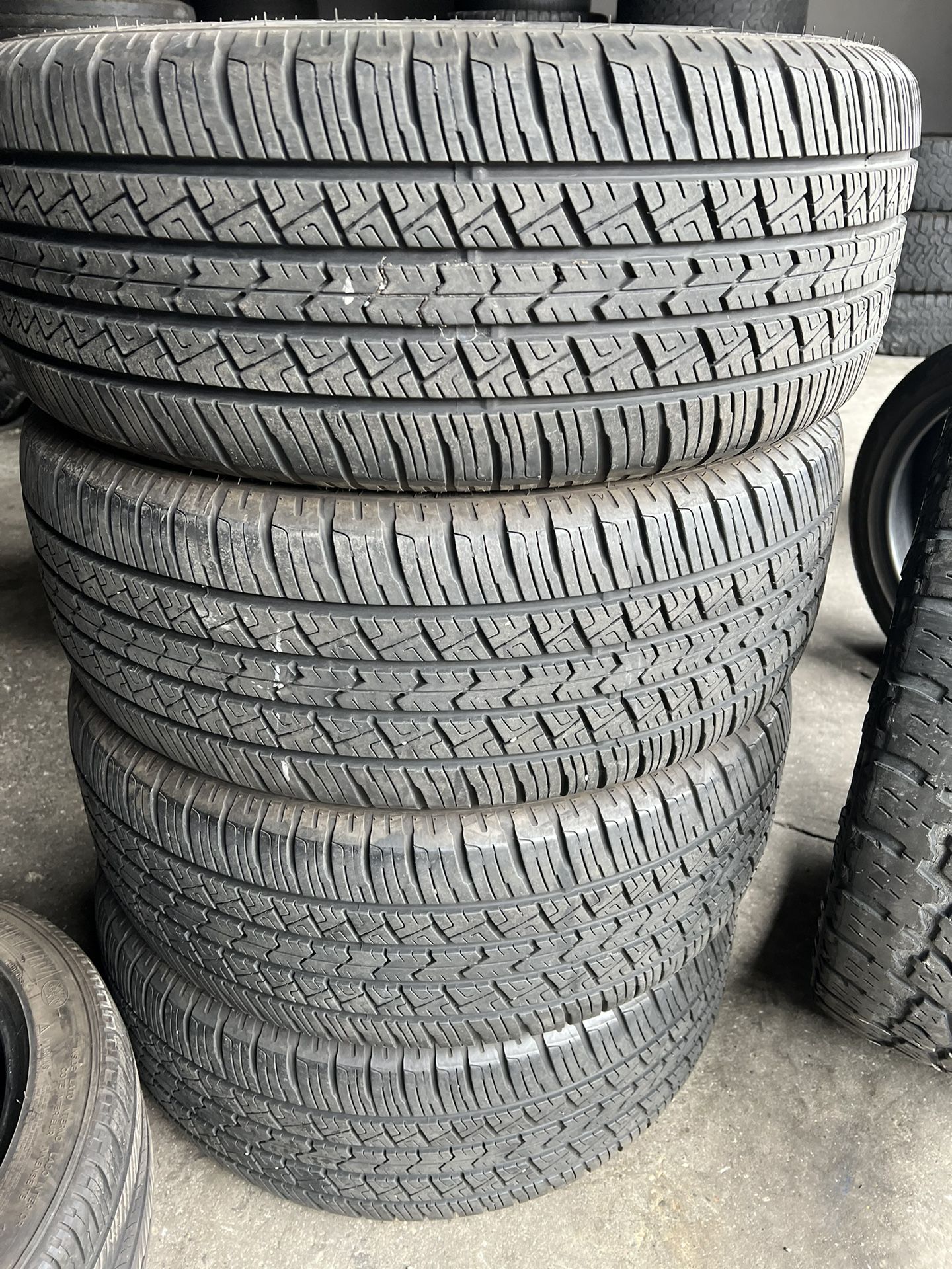 245/55r19 Michelin Tires Con 80% De Vida Las 4 