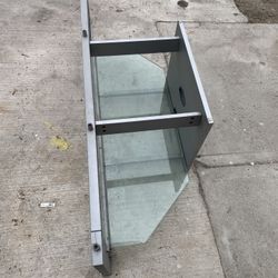 Three Shelve Glass Tv Stand