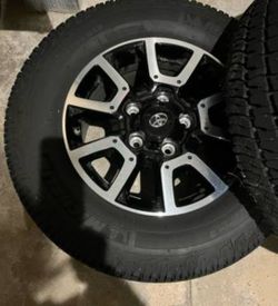 Toyota Tundra Rims Tacoma Wheels 4runner Sequoia Land Cruiser FJ Cruiser TRD Pro Style Rims