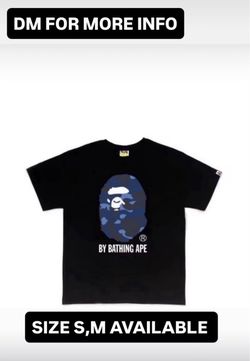 BAPE By Bathing Ape Blue Camo Tee