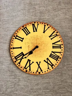 Indya Rustic Wall Clock New - Great Find!