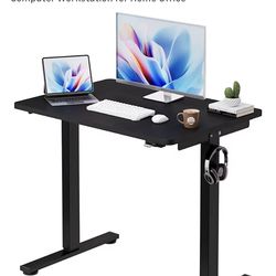 Small electric standing desk