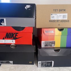 Shoe Collection For Sale $800 for all or buy individuals Nike, Yeezy, Jordan, Adidas 