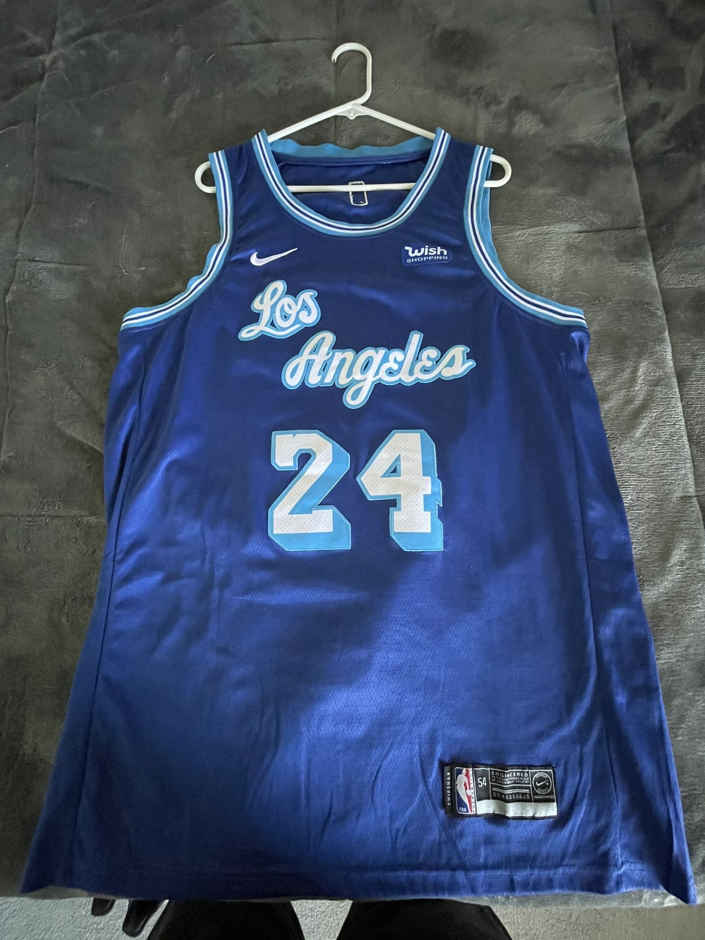 Kobe Bryant #24 Replica Lakers Jersey Classic Blue XXL